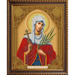 Набор для изготовления картин АЛМАЗНАЯ ЖИВОПИСЬ арт.АЖ.5060 Икона Святая Мученица Валентина 22х28 см