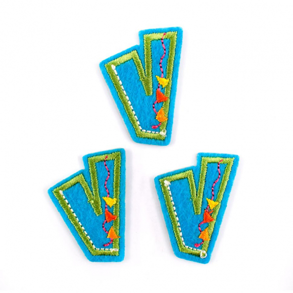 Термоаппликация "Алфавит V" PRONTY