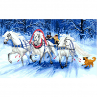 Набор для вышивания мулине НИТЕКС арт.В-0004 68х45 см