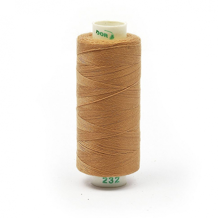 Нитки Dor Tak бытовые 40/2 полиэстер 366м цв.232 бежевый