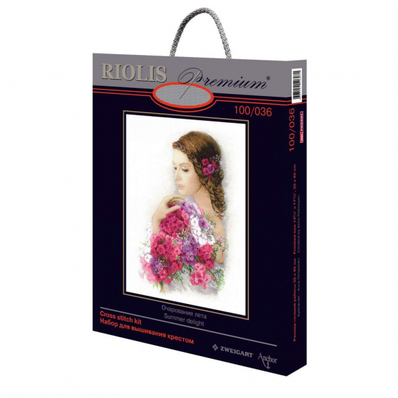 Набор для вышивания РИОЛИС арт.100/036 Очарование лета 35х45 см