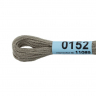 Нитки для вышивания Gamma мулине (0001-0206) 100% хлопок 24 x 8 м цв.0152 серый