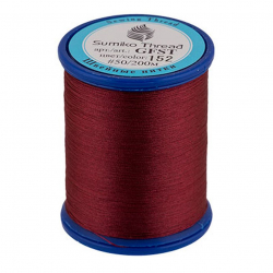 Швейные нитки SumikoThread GFST 50 100%полиэстер 200 м (219 я) цв.152 т.бордовый