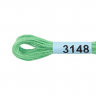 Нитки для вышивания Gamma мулине (3071-3172) 100% хлопок 24 x 8 м цв.3148 салатовый