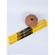 Набор прямых спиц для вязания Maxwell Gold 35 см (2.0 мм/2.5 мм/ 3.0 мм)