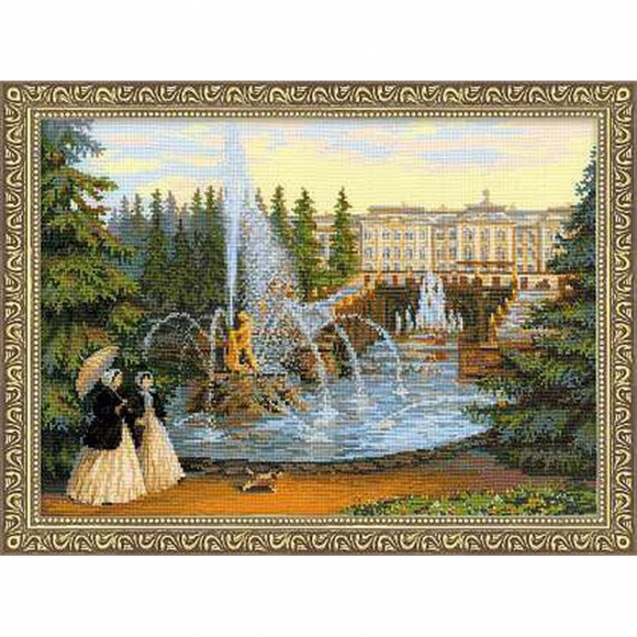 Набор для вышивания РИОЛИС арт.1133 Петергоф 40х30 см