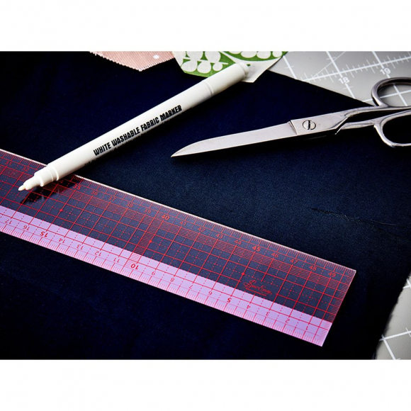 161393_Линейка для пэчворка с градацией в сантиметрах, 50 х 5 см