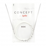 Спицы круговые супергладкие CONCEPT BY KATIA Basic №8 100 см