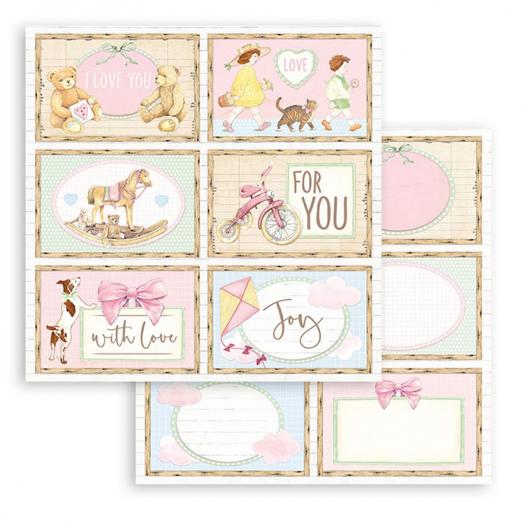 179968_Бумага двухсторонняя для скрапбукинга "DayDream 6 cards"