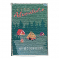 Термоаппликация "Давай отправимся в приключение"