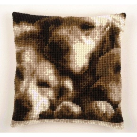 Набор для вышивания VERVACO арт.PN-0157750 Подушка Спящие собаки 40х40 см