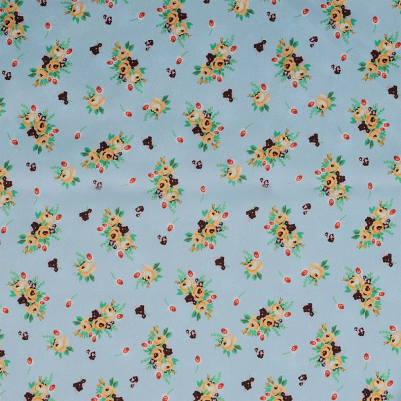 Ткань шелк Армани креп 90 г/м? 97% полиэстер, 3% лайкра шир.148 см арт.T.0210.3 цв.03 голубой рул.25м Ткань шелк Армани креп 90 г/м? 97% полиэстер, 3% лайкра шир.148 см арт.T.0210.3 цв.03 голубой рул.25м