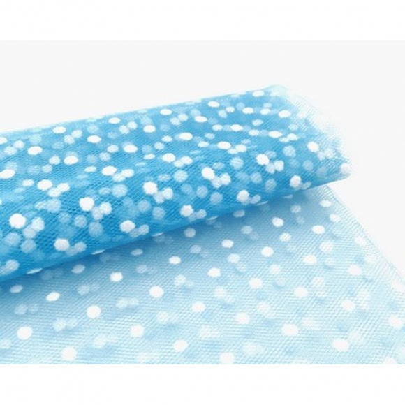 161576_Фатин в горошек средней жёсткости