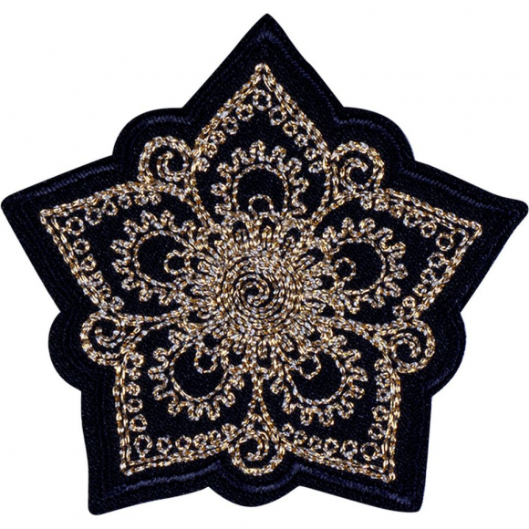 186454_Термоаппликация "Золотой орнамент" 186454_Термоаппликация "Золотой орнамент"