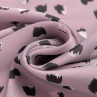 Ткань шелк Армани 90 г/м? 97% полиэстер, 3% спандекс шир.148 см арт.Р.39605.03 цв.03 розовый рул.25м