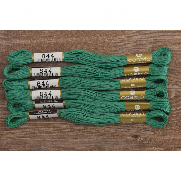 164641_Мулине COSMO однотонный цвет 844