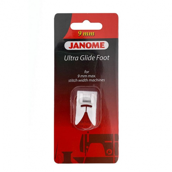 Лапка для бытовых швейных машин Janome для машин с шириной строчки до 9 мм, тефлоновая Лапка для бытовых швейных машин Janome для машин с шириной строчки до 9 мм, тефлоновая