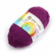 Пряжа для вязания ПЕХ Детская Новинка (100% акрил) 10х50г/200м цв.179 фиалка