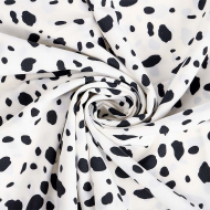 Ткань Софт 105 г кв.м 97% полиэстер, 3% спандекс шир.150 см арт.TBY.M407.2 цв.2 белый уп.1м