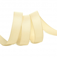 Лента Ideal репсовая в рубчик шир.15мм цв. 815 кремовый уп.27,42м