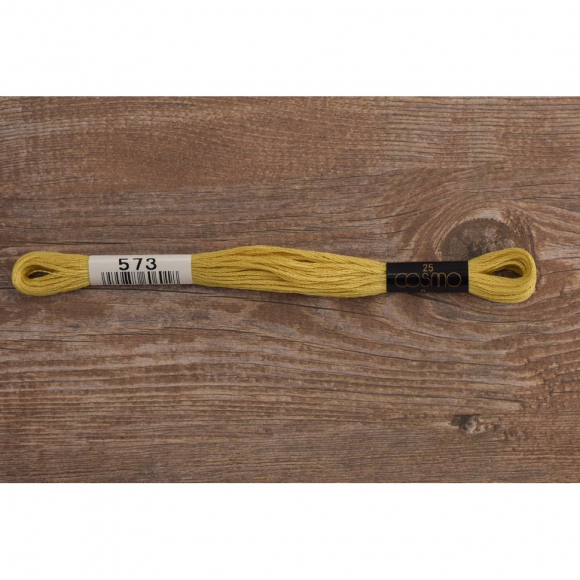 Мулине COSMO однотонный цвет 573 Мулине COSMO однотонный цвет 573