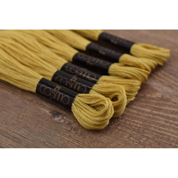 Мулине COSMO однотонный цвет 573 Мулине COSMO однотонный цвет 573