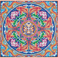 Набор для вышивания PANNA арт. SO-1968 Мандала Богатство 35х35 см