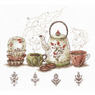 Набор для вышивания СДЕЛАЙ СВОИМИ РУКАМИ арт.Х-06 Хранители чая 24,5х22 см