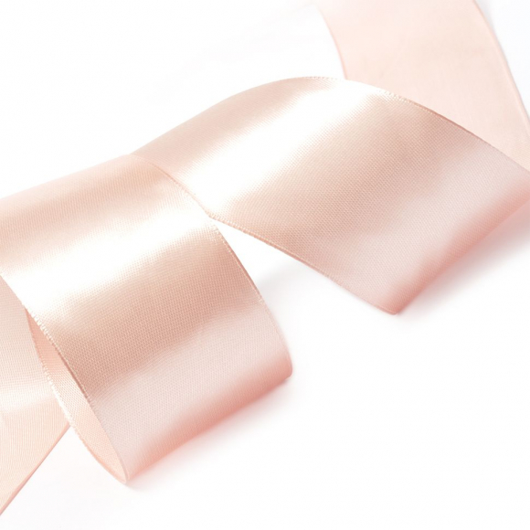 Лента атласная 50мм цв.3059 карамель IDEAL уп.27,4 м