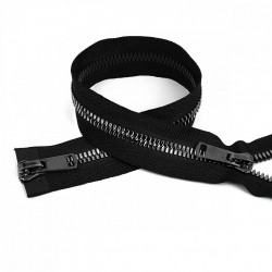 Молния MaxZipper трактор №8 2 замка TT, 100см, цв.черн/т.никель уп.10шт