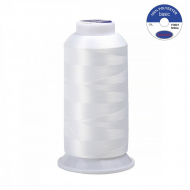 Нитки текстурированные некрученые 150D/1 цв.белый MAX 5000 м Нитки текстурированные некрученые 150D/1 цв.белый MAX 5000 м