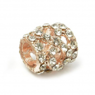 Бусины металлические Tesoro арт.TS.XH603.01 цв.1 золото 8 мм, in ?4 мм