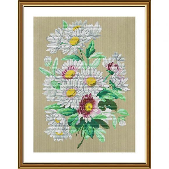 Набор для вышивания мулине НОВА СЛОБОДА арт.СР2279 Любит-не-любит 28х38 см Набор для вышивания мулине НОВА СЛОБОДА арт.СР2279 Любит-не-любит 28х38 см