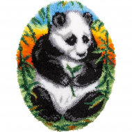 Набор для вышивания PANNA арт. KI-1851 Коврик Панда 52х68 см