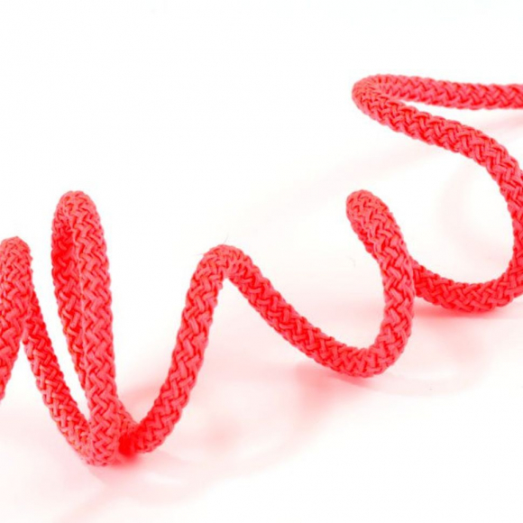 Шнур круглый полиэфир 04мм арт. 1с-36 цв.265 люминисцентно розовый уп.200м