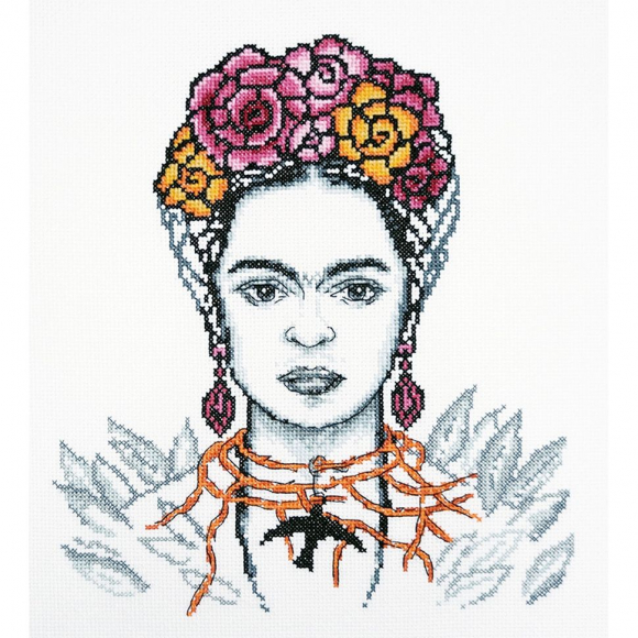 Набор для вышивания МАРЬЯ ИСКУСНИЦА арт.06.005.01 Фрида 25х27 см Набор для вышивания МАРЬЯ ИСКУСНИЦА арт.06.005.01 Фрида 25х27 см