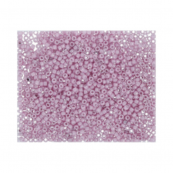 Бисер Япония "TOHO" 15/0  круглый 2  1.5 мм 5 х 5 г №0127 т.розовый/перл