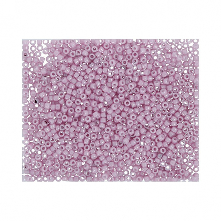 Бисер Япония "TOHO" 15/0  круглый 2  1.5 мм 5 х 5 г №0127 т.розовый/перл