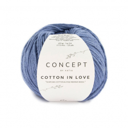 175753_Пряжа Cotton in Love, 50% хлопок, 50% мериносовая шерсть, 50 г, 115 м