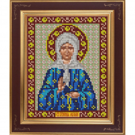 Набор для вышивания бисером GALLA COLLECTION арт.М 263 Св. блаженная Матрона Московская 12х15 см