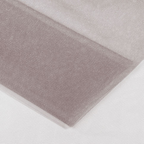 Фатин Кристалл средней жесткости блестящий арт.K.TRM шир.300см, 100% полиэстер цв. 90 К уп.50м - лилово-бежевый Фатин Кристалл средней жесткости блестящий арт.K.TRM шир.300см, 100% полиэстер цв. 90 К уп.50м - лилово-бежевый