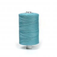 Нитки армированные 35ЛЛ  2500 м цв.2608 зелено-голубой