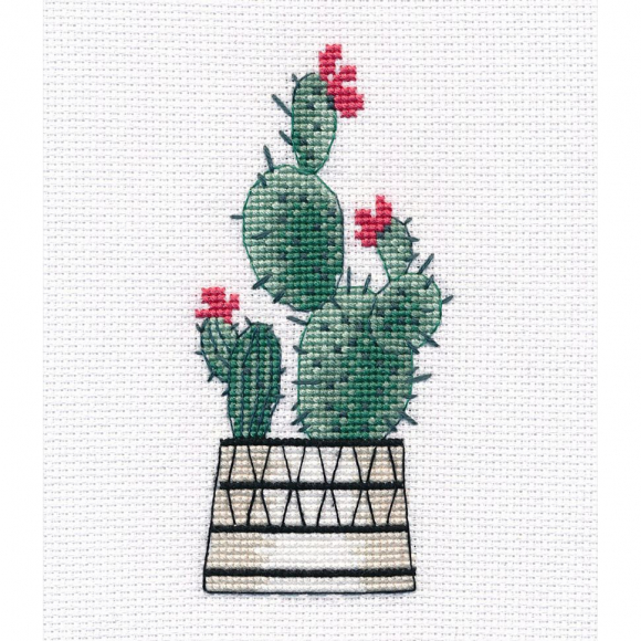 Набор для вышивания ОВЕН арт. 1489 Опунция 6х11 см Набор для вышивания ОВЕН арт. 1489 Опунция 6х11 см