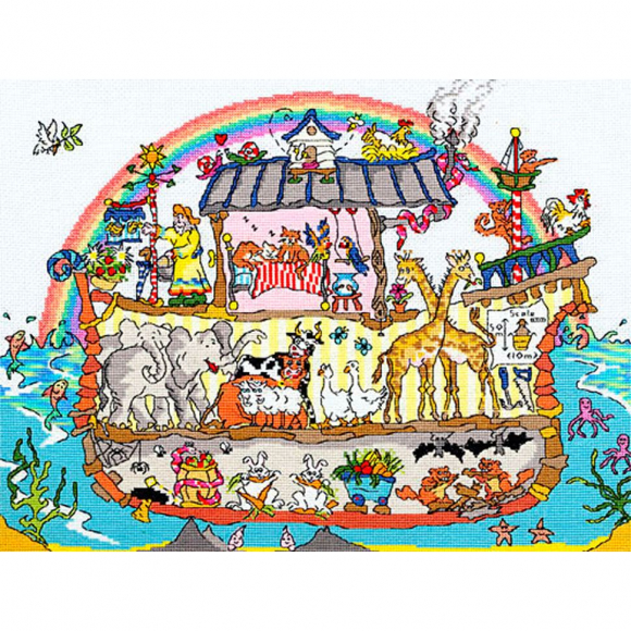115136_Набор для вышивания "Noah’s Ark" (Ноев ковчег)