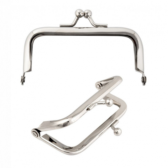 Фермуар Прямоугольник TBY.107943 75мм цв.никель уп.4шт