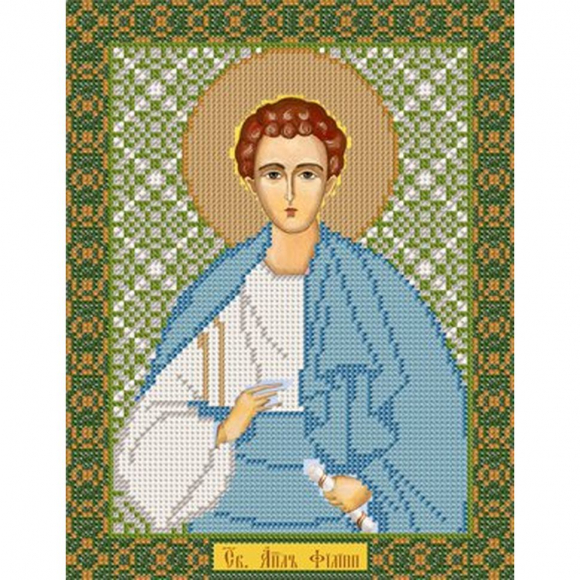 Набор для вышивания бисером НОВА СЛОБОДА арт.С9196 Св.Апл.Филипп 18х23 см