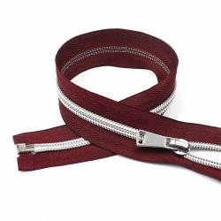 Молния MaxZipper спираль №5 декор. 45см цв.S021 бордо уп.50шт