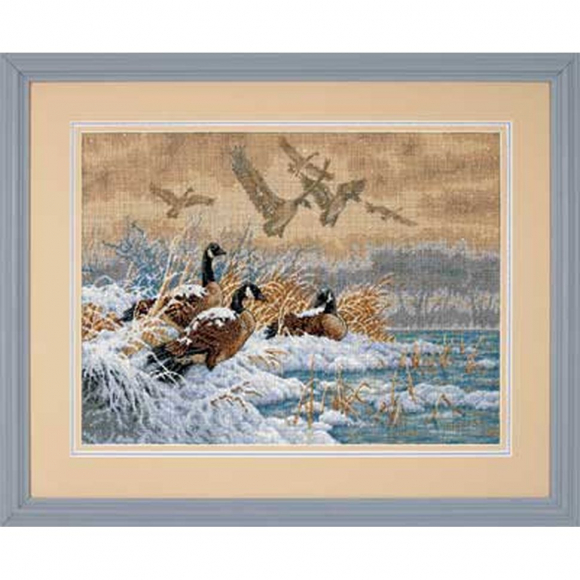 Набор для вышивания DIMENSIONS арт.DMS-35205 Зимний перелет 41х30 см
