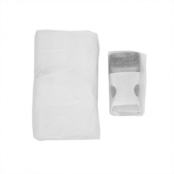 Пряжка-фастекс металл/пластик 30мм TBY-E1315 72x39мм цв. никель/черный уп.6шт