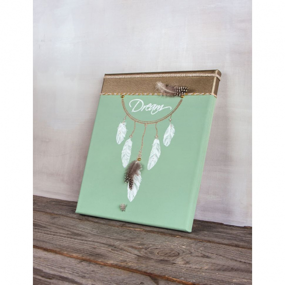 Трафарет "Dream" на сетчатой основе для высокоточного нанесения в наборе со шпателем-скребком